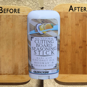 All Natural Cutting Board Seasoning Wax - 2.65 oz Stick - Image 4