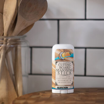 Natural Cutting Board Seasoning Wax Stick by Old Factory Soap