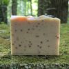 Herb and Soil Handmade Goat Milk Soap by Old Factory Soap Patchouli Juniper Oak Moss in Hot Springs North Carolina