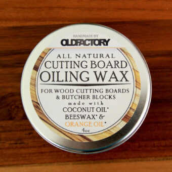 All Natural Cutting Board Seasoning Wax - 4 oz Tin - Image 3