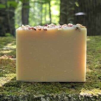 Field & Flower Goat Milk Soap by Old Factory Soap Handmade in Hot Springs North Carolina Lavender, Lemongrass Soap