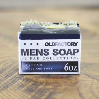 Mens Natural Soap Sampler by Old Factory and Parousia Perfumes