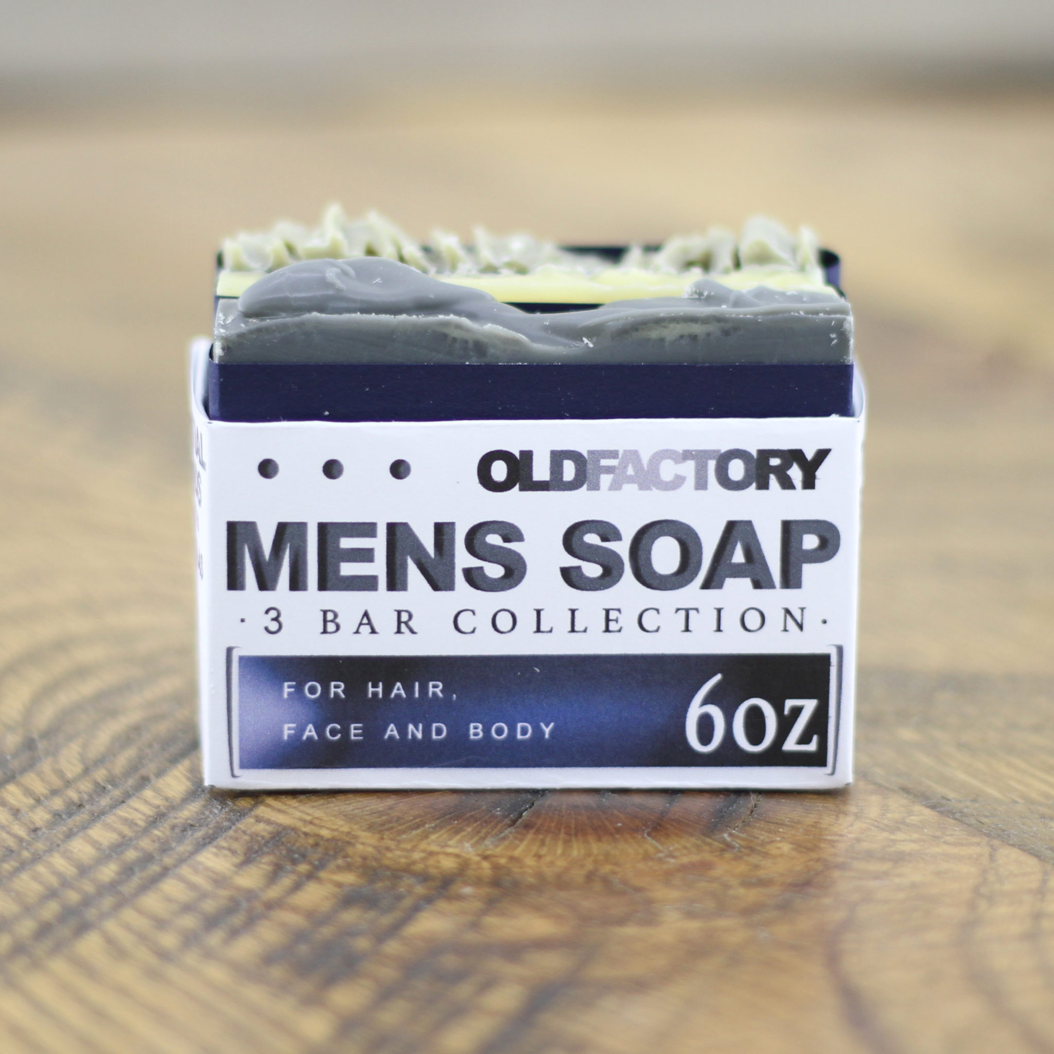 Mens Natural Soap Sampler by Old Factory and Parousia Perfumes