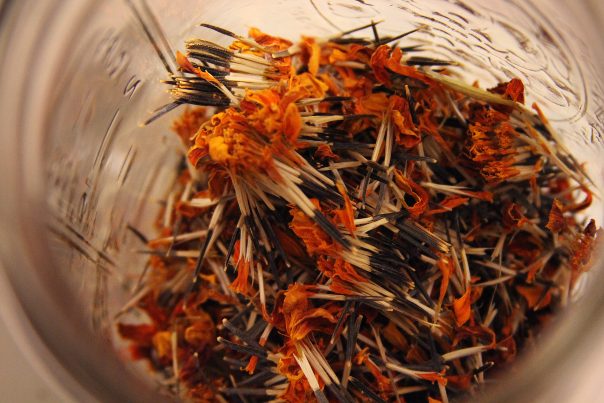 Marigold soap ingredients by old factory