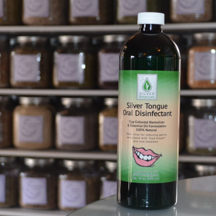 Silver Tounge Mouthwash by Silver Botanicals - the best natural mouthwash