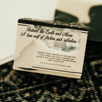 Paper Wolf Handmade Essential Oil Soap for Men by Parousia Perfumes