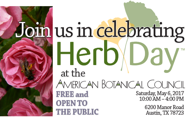 Herb Day American Botanical Council May 2017
