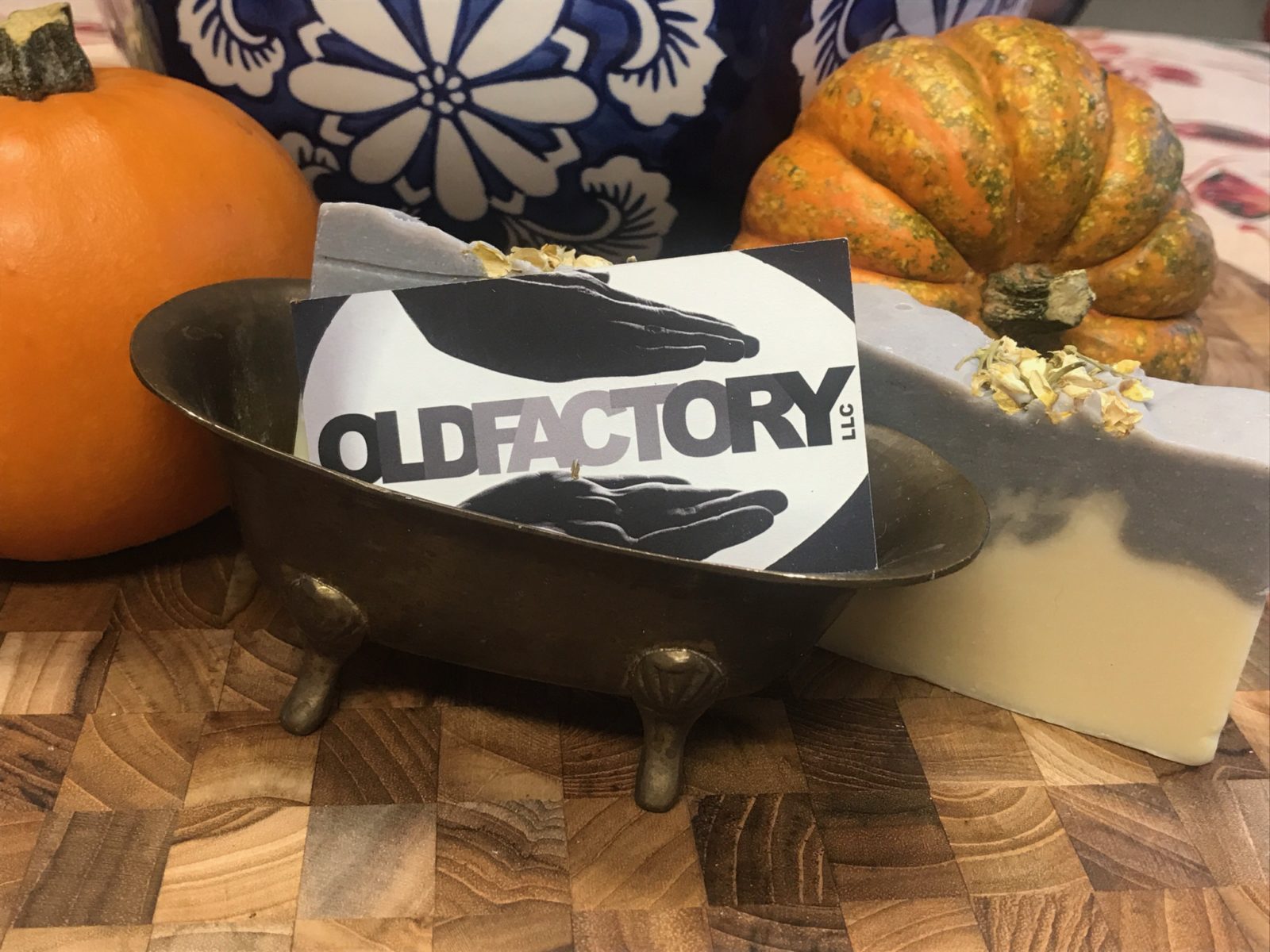 Old Factory LLC Pumpkin Cutting Board Soap Perfume