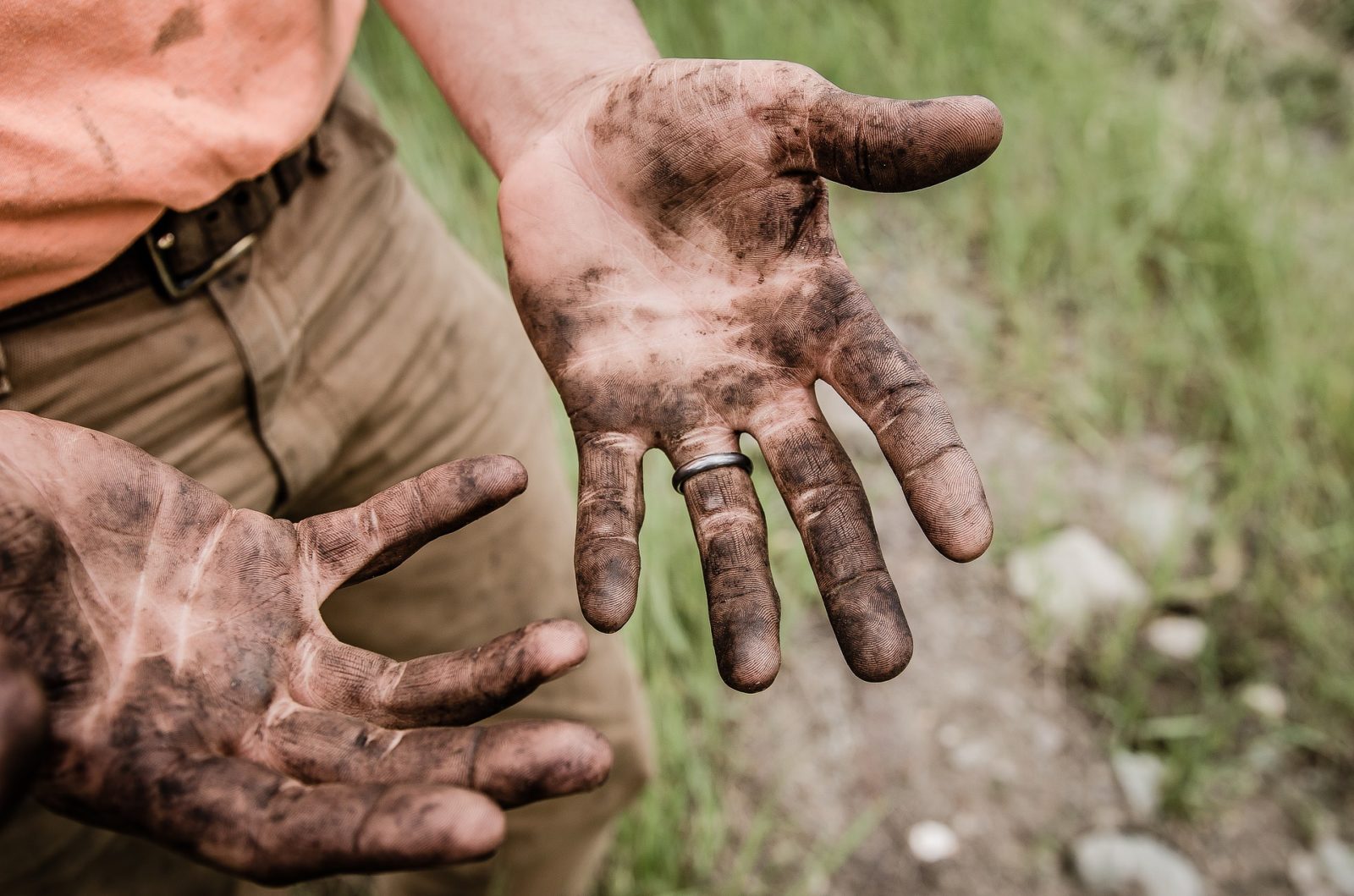 Dirty Hands Strong Natural Hand Soap by Old Factory Blanco Texas