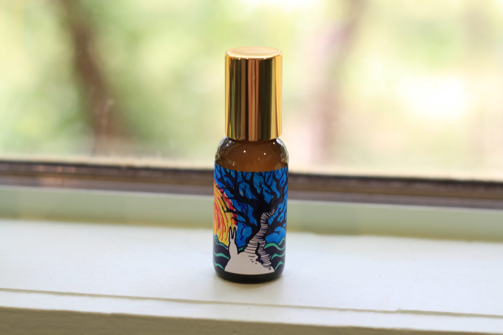 White Rabbit Natural Perfume Oil Custom Label