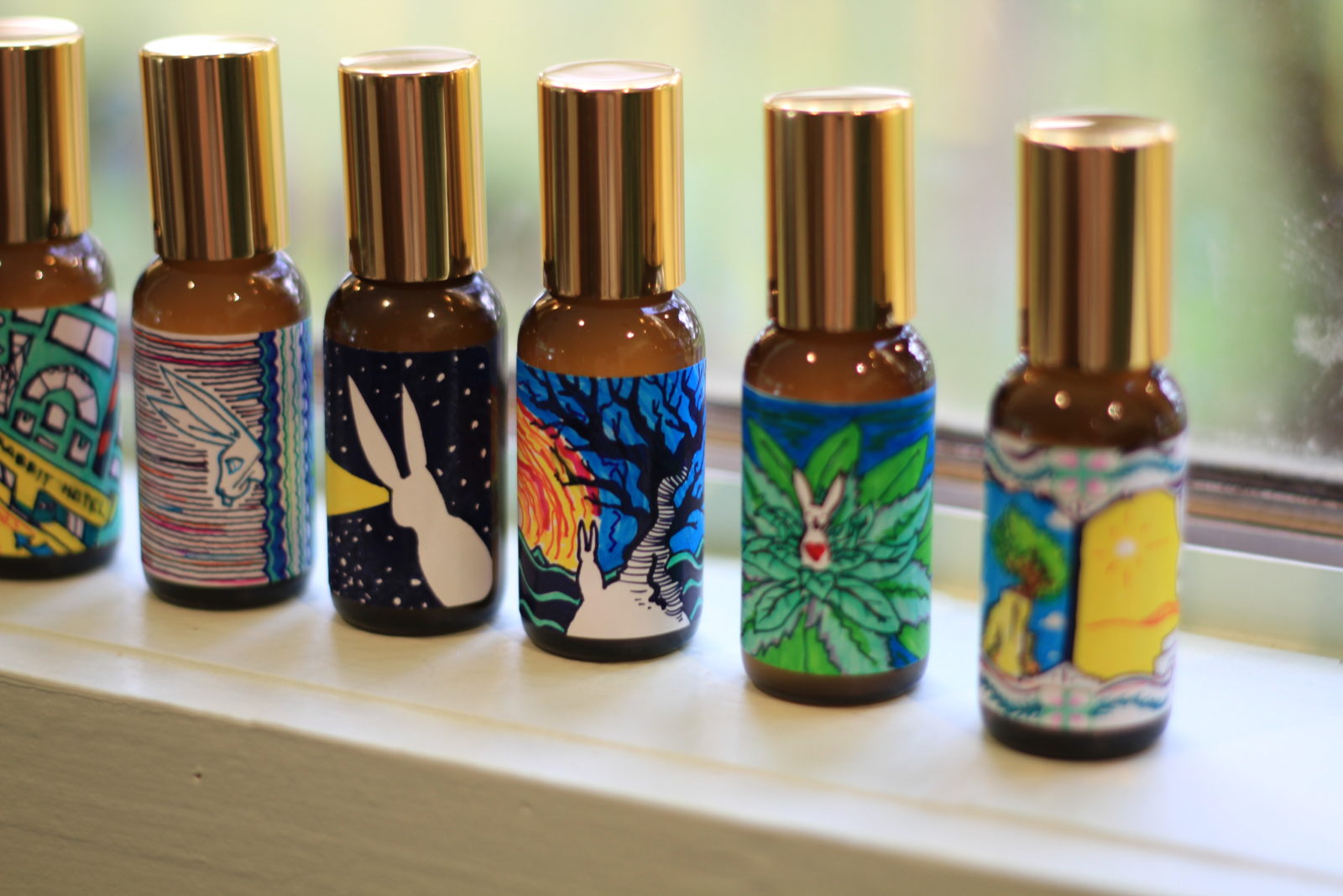White Rabbit Natural Perfume Oil Custom Label Parousia Perfumes