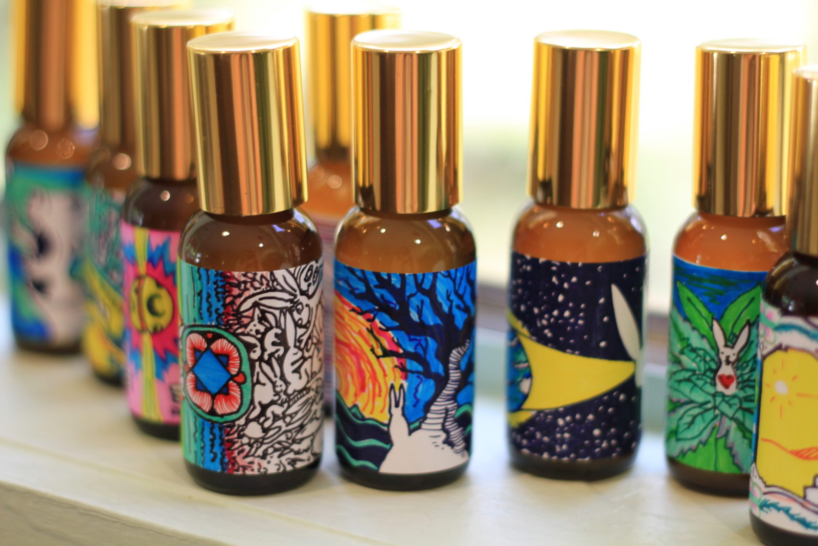 White Rabbit Natural Perfume Oil Custom Label Parousia Perfumes