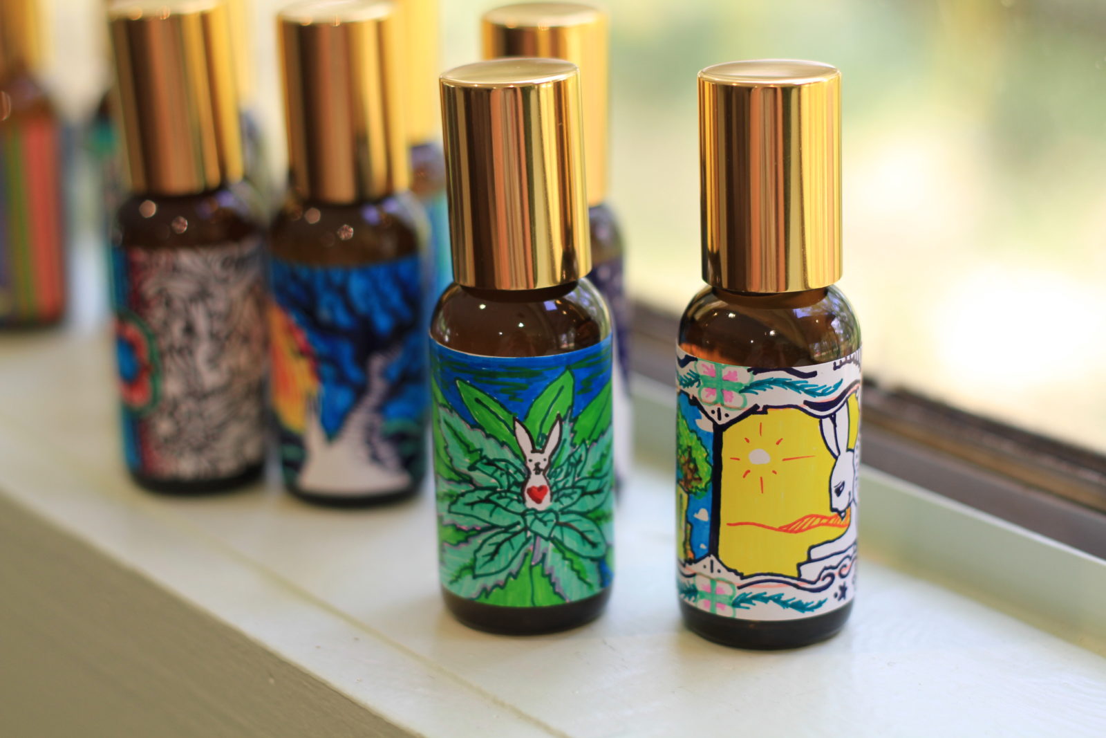 White Rabbit Natural Perfume Oil Custom Label Parousia Perfumes