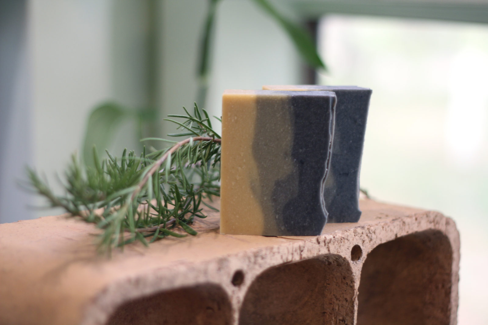 Best Shampoo Bar made with essential oils, fullers clay activated charcoal by Old Factory Soap Company