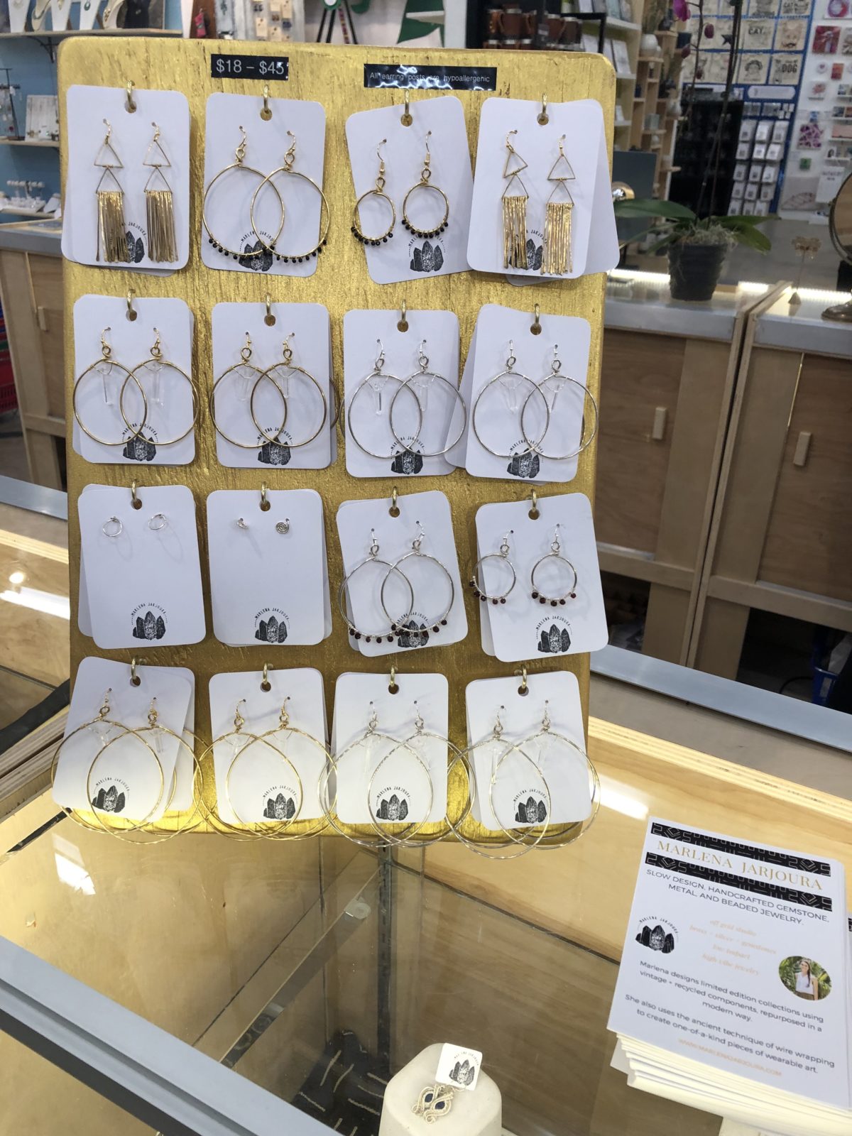 Marlena JarjouraJewelry Blanco Texas Blue Genie Art Bazaar