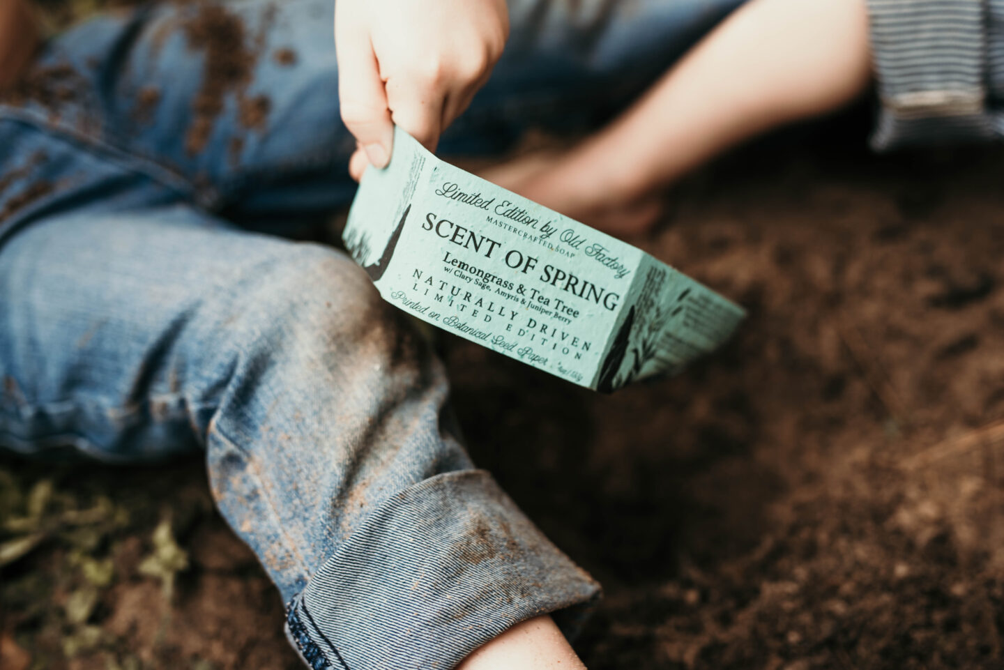 How to plant botanical seed paper from spring limited edition old factory soapc